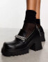 Фото #2 товара Lamoda Drag Me Down chunky heeled loafers in black