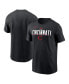 Фото #1 товара Men's Black Cincinnati Reds City Connect T-Shirt