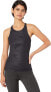 Фото #1 товара Hard Tail 267519 Women's Sleek Strappy Back Tank Top Black Size L