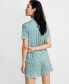 ფოტო #1 პროდუქტის Women's 2-Pc. Short-Sleeve Notched-Collar Pajama Set XS-3X, Created for Macy's