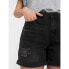 NOISY MAY Smiley Normal Waist Dest VI061BL denim shorts