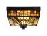 Фото #11 товара Потолочный светильник MeineWunschleuchte LED Tiffany Stil, 26 см