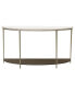 CLOSEOUT! Boulevard Stone Top Console Table