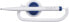 Фото #3 товара Ручка с пружинкой SCHNEIDER Klick-Fix-Pen, самоклеящаяся, M, бело-синяя, blister
