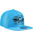 Фото #4 товара Men's Blue Chicago Cubs Neon Golfer Snapback Hat