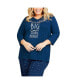 Фото #3 товара Пижама AVENUE plus Size Dream Big Sleep