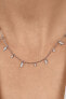 Fashion Silver Pendant Necklace NCL116W