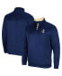 ფოტო #1 პროდუქტის Men's Navy Navy Midshipmen No Tomorrow Quarter-Snap Jacket