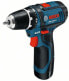 Bosch GSR 10,8-2-LI Professional - Pistol grip drill - Keyless - 1 cm - 1.9 cm - 1 cm - 1 mm