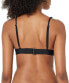 Фото #2 товара Billabong 281801 Women's Banded Tri Bikini Top, Sol Searcher Black Pebble, XL