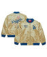 Фото #1 товара Men's Gold Los Angeles Dodgers OG 2.0 Lightweight Satin Full-Zip Jacket