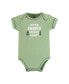 Baby Boys Organic Cotton Bodysuits, Planet Based