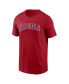 Фото #3 товара Men's Bo Jackson Red California Angels Cooperstown Collection Name and Number T-shirt