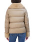 ფოტო #2 პროდუქტის Women's Shine Faux-Fur-Trim Puffer Coat