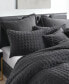 Фото #2 товара Velvet Houndstooth 3 Piece Duvet Set, Full/Queen