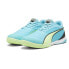 Бутсы футзал PUMA Ibero IV Football Boots Aqua / Speed Green, 43 - фото #2