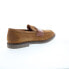 Фото #15 товара Bruno Magli Sanna BM2SNAB1 Mens Brown Suede Loafers & Slip Ons Penny Shoes 10.5