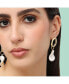ფოტო #3 პროდუქტის Women's Gold Snowball Drop Earrings