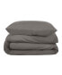 200TC Cotton Percale Duvet Set - Twin