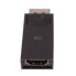 Фото #1 товара V7 Black Video Adapter DisplayPort Male to HDMI Female - 1 x 20-pin DisplayPort - 1 x 19-pin HDMI - Black