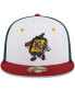 Фото #2 товара Men's White Altoona Curve Theme Nights Altoona Pizzas 59FIFTY Fitted Hat