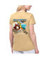 Фото #2 товара Women's Gold San Diego Padres Game Time V-Neck T-shirt