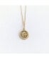 Фото #1 товара Saint Christopher Medallion Coin Necklace Gold