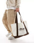 Фото #2 товара New Balance Place Like Home tote bag in canvas and brown