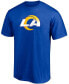 Фото #2 товара Men's Cooper Kupp Royal Los Angeles Rams Player Icon Name and Number T-shirt