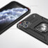Pancerne hybrydowe etui pokrowiec iPhone 11 Pro + magnetyczny uchwyt Ring Armor różowy