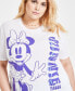 Фото #3 товара Trendy Plus Size Minnie Mouse Graphic Print T-Shirt