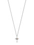 Engelsrufer ERN-CROSSHEART-BIR Cross Ladies Necklace 40mm, adjustable