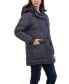 Фото #2 товара Juniors' Juniors' Hooded 3/4 Puffer Coat