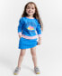 ფოტო #1 პროდუქტის Toddler Girls Polka Dot Champs Top & Skirt, 2 Piece Set, Created for Macy's