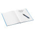 Esselte Leitz WOW Hardcover A5 - Blue - A5 - 90 sheets - 80 g/m² - Lined paper