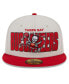 Фото #3 товара Men's Stone, Red Tampa Bay Buccaneers 2023 NFL Draft On Stage 59FIFTY Fitted Hat