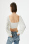 Kadın Kırık Beyaz Bluz 2SAK60284CW