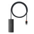 Фото #2 товара HUB adapter USB-A do 4xUSB-A 3.0 5Gb/s Lite Series czarny