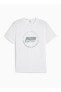 Beyaz Erkek Yuvarlak Yaka Normal Kalıp T-Shirt 52510802 MEN S GRAPHIC RUN EMBLEM T