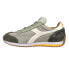 Фото #3 товара Diadora Equip H Dirty Stone Wash Evo Lace Up Mens Green Sneakers Casual Shoes 1