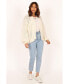 ფოტო #1 პროდუქტის Women's Hailey Over Sleeve Cardigan