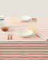 Фото #7 товара Striped cotton jacquard tablecloth