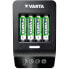 Фото #1 товара VARTA LCD Ultra Fast Charger With 4 Batteries 2100mAh AA12V