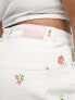 Фото #3 товара Simply Be mom shorts in white floral print