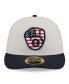 ფოტო #4 პროდუქტის Men's Black Milwaukee Brewers 2024 Fourth of July Low Profile 59FIFTY Fitted Hat