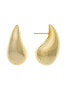 Polished Teardrop Stud Earrings