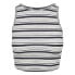Фото #7 товара URBAN CLASSICS Stripe Crop sleeveless T-shirt