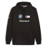 Фото #2 товара Puma Bmw Mms Essentials Logo Hoodie Mens Black Casual Outerwear 62416201