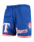 Фото #3 товара Men's Royal Texas Rangers Logo Mesh Shorts