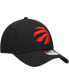 Фото #2 товара Men's Black Toronto Raptors Official Team Color 9FORTY Adjustable Hat